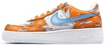 Buy 손상된 전투복 커스텀 나이키 에어포스 1 로우 '초사이어인 드래곤볼' CW2288-111(TeamR-男款龙珠超级赛亚人)
