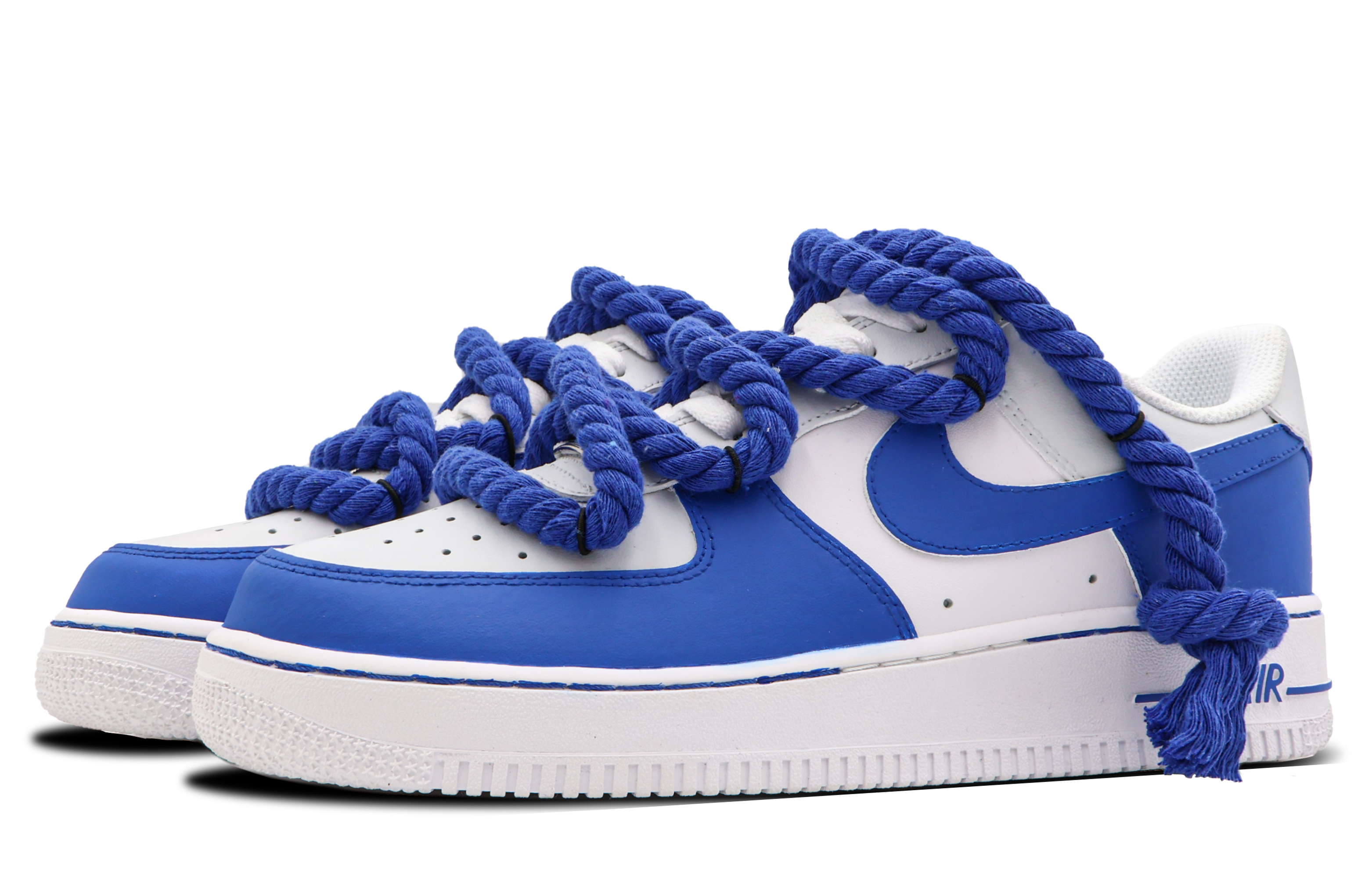 Lookbook 나이키 에어포스 1 로우 '스윗 이터널 러브 블루그레이' (커스텀) CW2288-111(Team53-男款真爱永恒S-BOX)