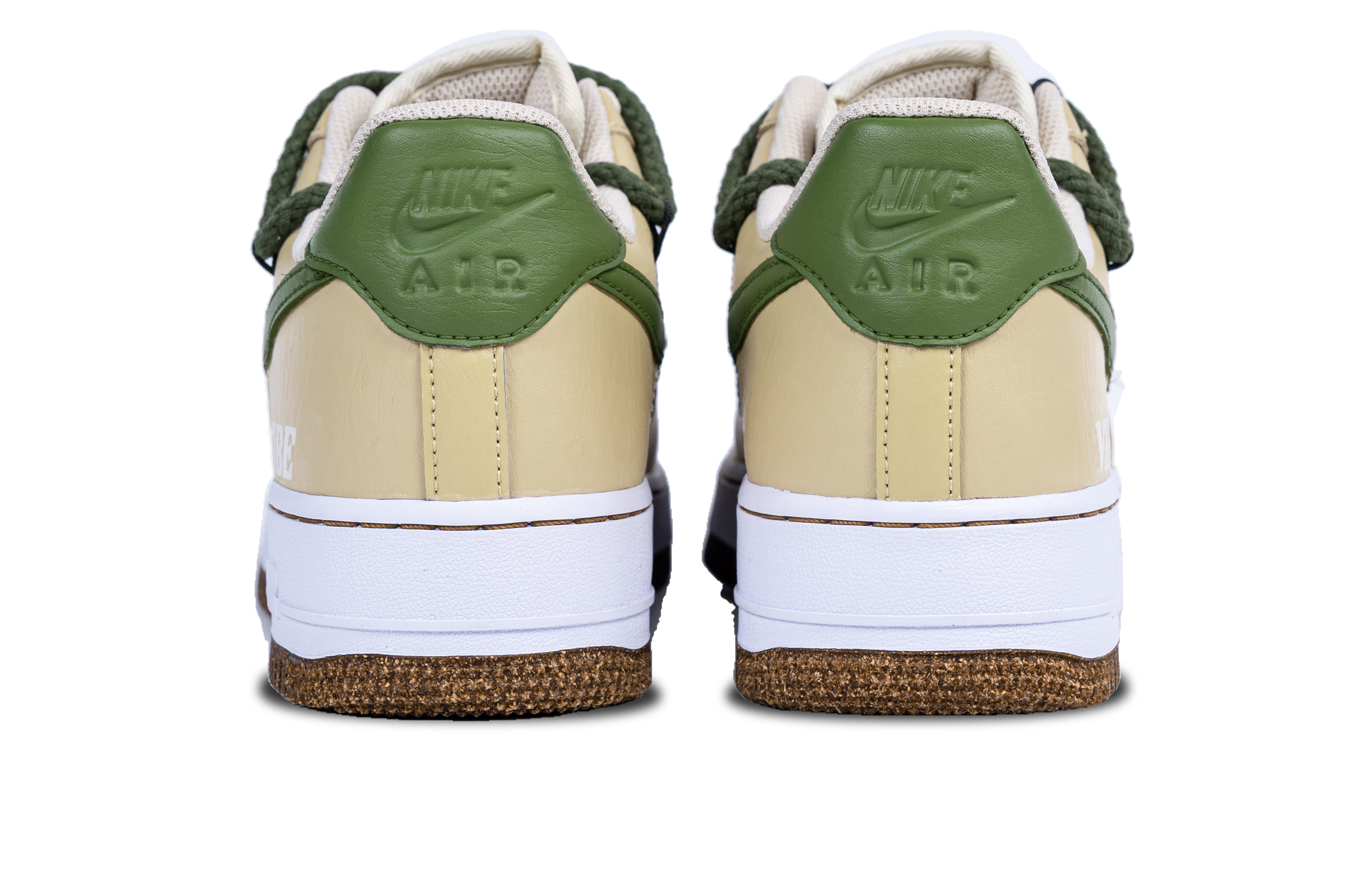 Shop 【カスタムシューズ】ナイキ エア フォース 1 ロー 'スイートメロン・バイブ' DQ7660-200(Team拾陆-清甜蜜瓜男码)