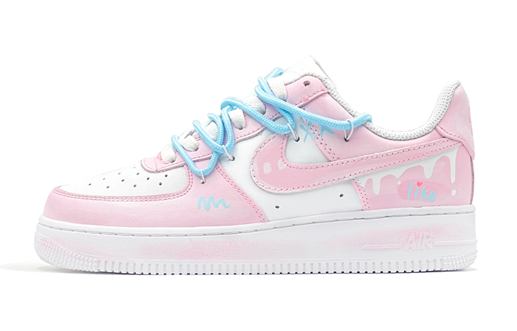 Buy 【客製球鞋】 Nike Air Force 1 Low 空軍一號 甜蜜愛心 特殊鞋盒 低筒 板鞋 男款 粉白