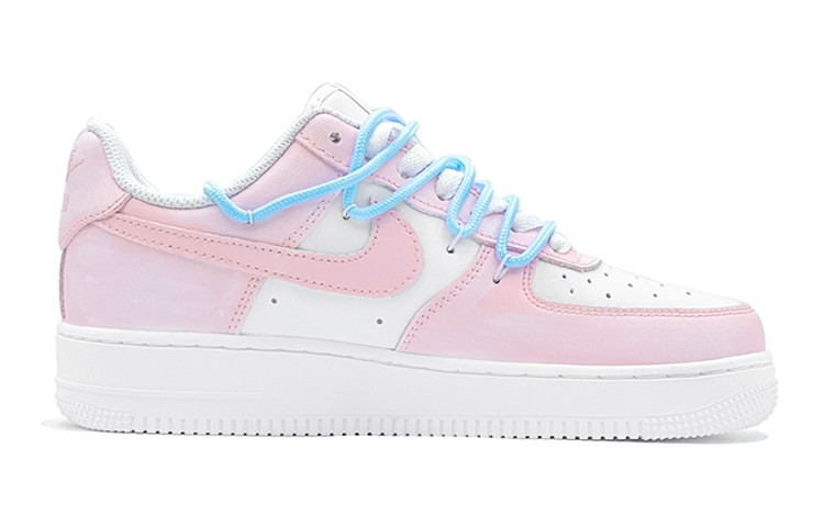 Order 【客製球鞋】 Nike Air Force 1 Low 空軍一號 甜蜜愛心 特殊鞋盒 低筒 板鞋 男款 粉白