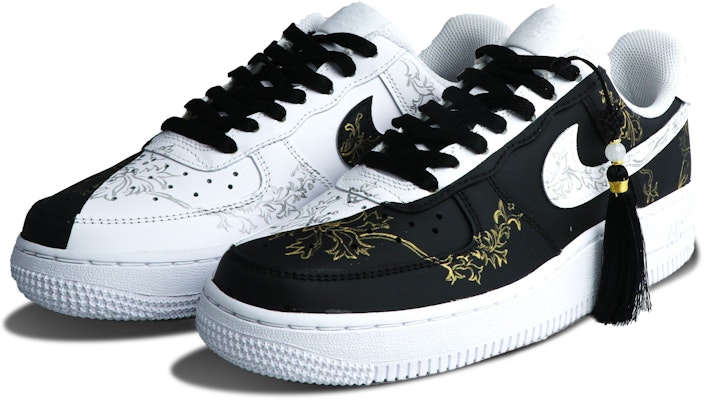 【カスタムシューズ】ナイキ エア フォース 1 ロー '太極 ブラック ホワイト' CW2288-111(Team147-太极阴阳) Order 【カスタムシューズ】ナイキ エア フォース 1 ロー '太極 ブラック ホワイト' CW2288-111(Team147-太极阴阳)