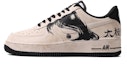 Buy 【定制球鞋】Nike Air Force 1 Low 特殊鞋盒 太極 水墨 低幫 板鞋 GS 米黃