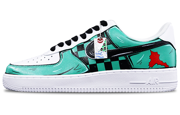 Buy [Custom Shoes] Nike Air Force 1 Low 'Tanjiro Kamado - Demon Slayer: Mugen Train'