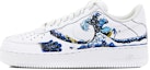 Buy 【客製化球鞋】 Nike Air Force 1 Low 07 空軍一號 浮世繪 神奈川衝浪里 海浪 塗鴉 藝術 手繪 噴繪 低幫 板鞋 男款 白藍