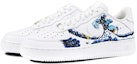 Lookbook 【客製化球鞋】 Nike Air Force 1 Low 07 空軍一號 浮世繪 神奈川衝浪里 海浪 塗鴉 藝術 手繪 噴繪 低幫 板鞋 男款 白藍