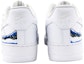 Shop 【客製化球鞋】 Nike Air Force 1 Low 07 空軍一號 浮世繪 神奈川衝浪里 海浪 塗鴉 藝術 手繪 噴繪 低幫 板鞋 男款 白藍