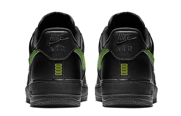 Lookbook [Kasur Tersuai] Nike Air Force 1 Low 'The Matrix Spray' 315122-001(TeamE-男款电影主题黑客帝国黑绿)