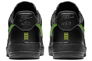 カスタム エアフォース1 'マトリックススプレー' 315122-001(TeamE-男款电影主题黑客帝国黑绿) Lookbook カスタム エアフォース1 'マトリックススプレー' 315122-001(TeamE-男款电影主题黑客帝国黑绿)