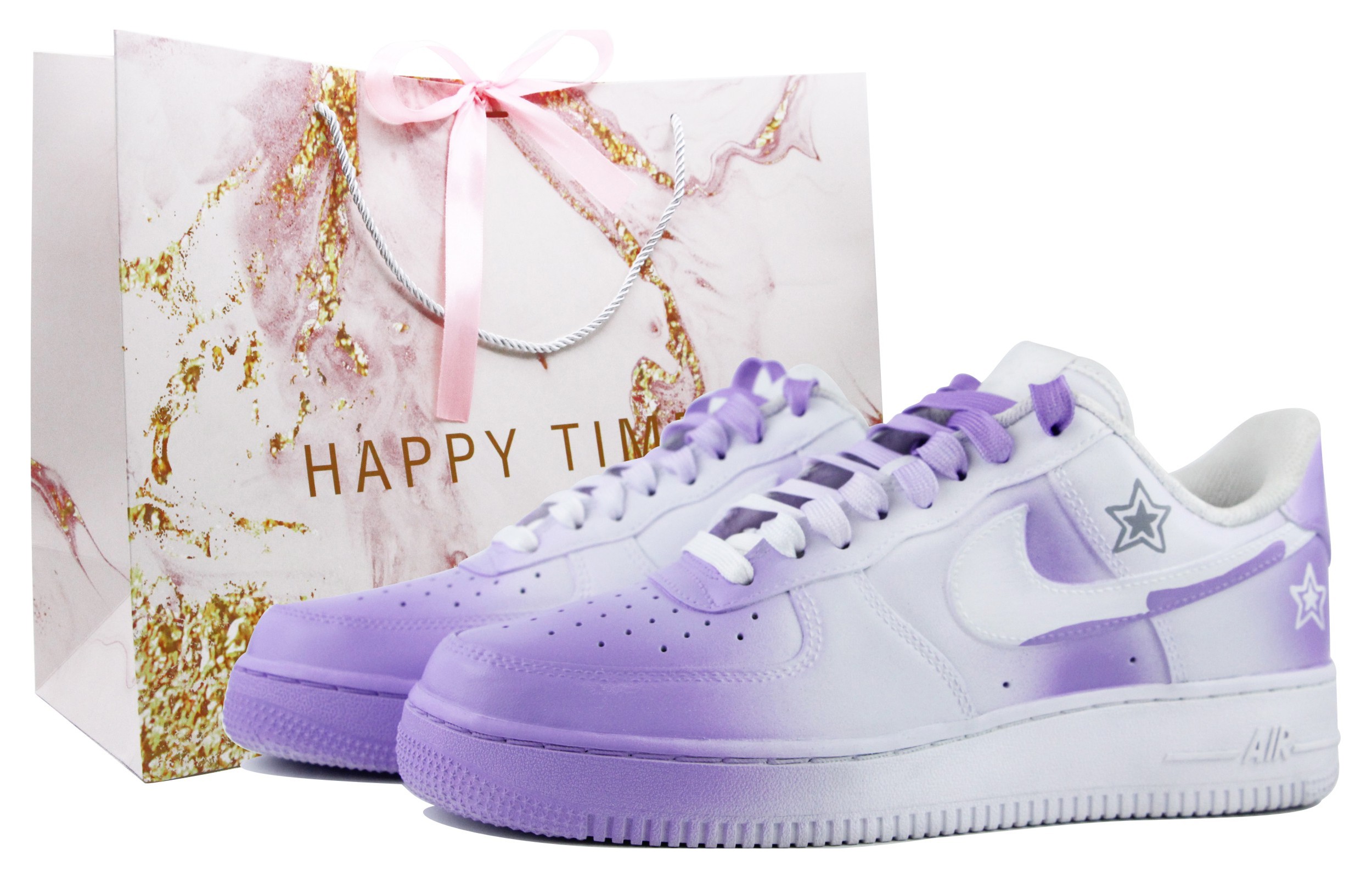 Buy Zapatillas Nike Air Force 1 Low 'Púrpura Termocrámico Estrella' CW2288-111(Team39-AMY71紫星)