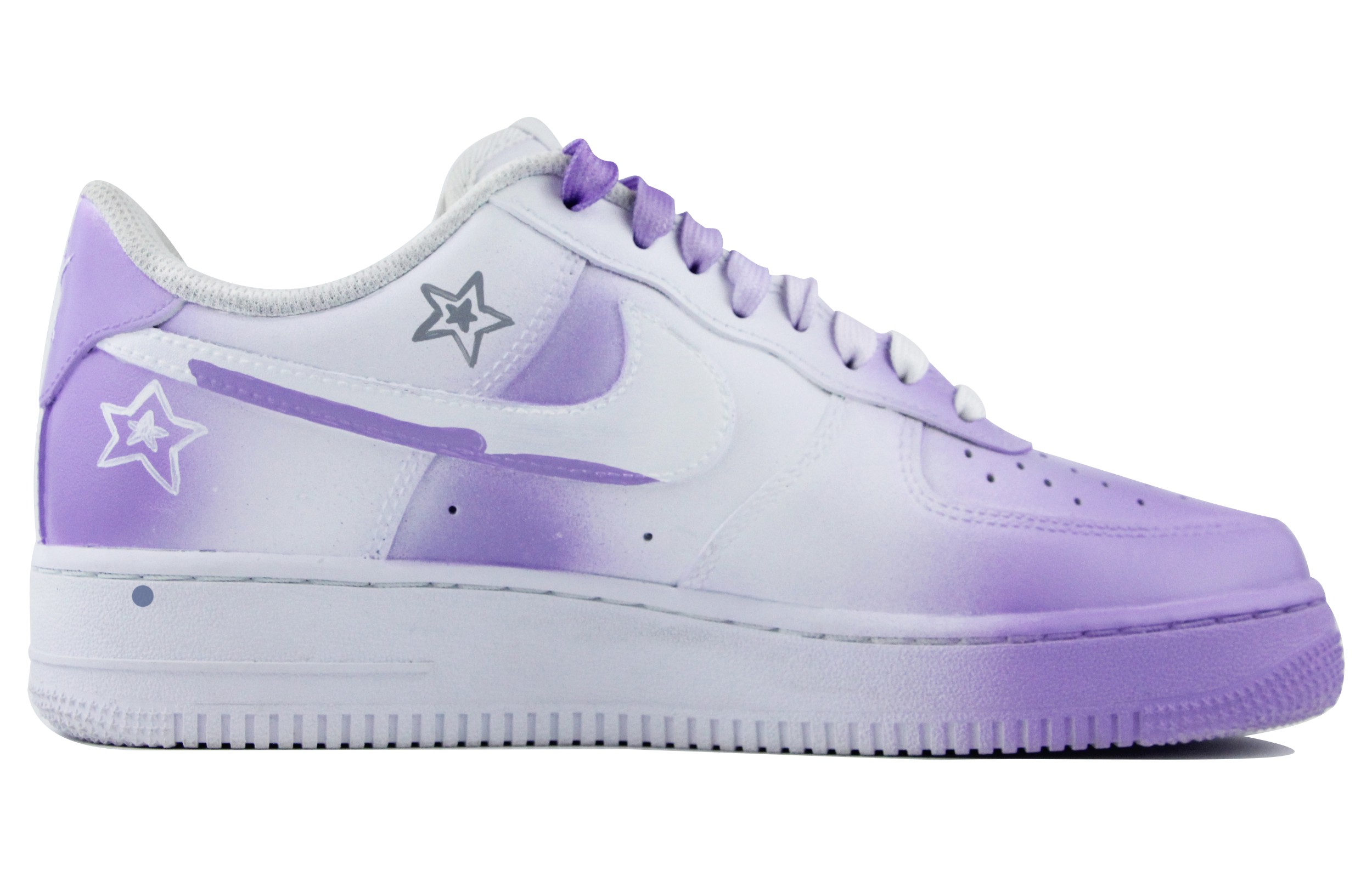 Lookbook Zapatillas Nike Air Force 1 Low 'Púrpura Termocrámico Estrella' CW2288-111(Team39-AMY71紫星)