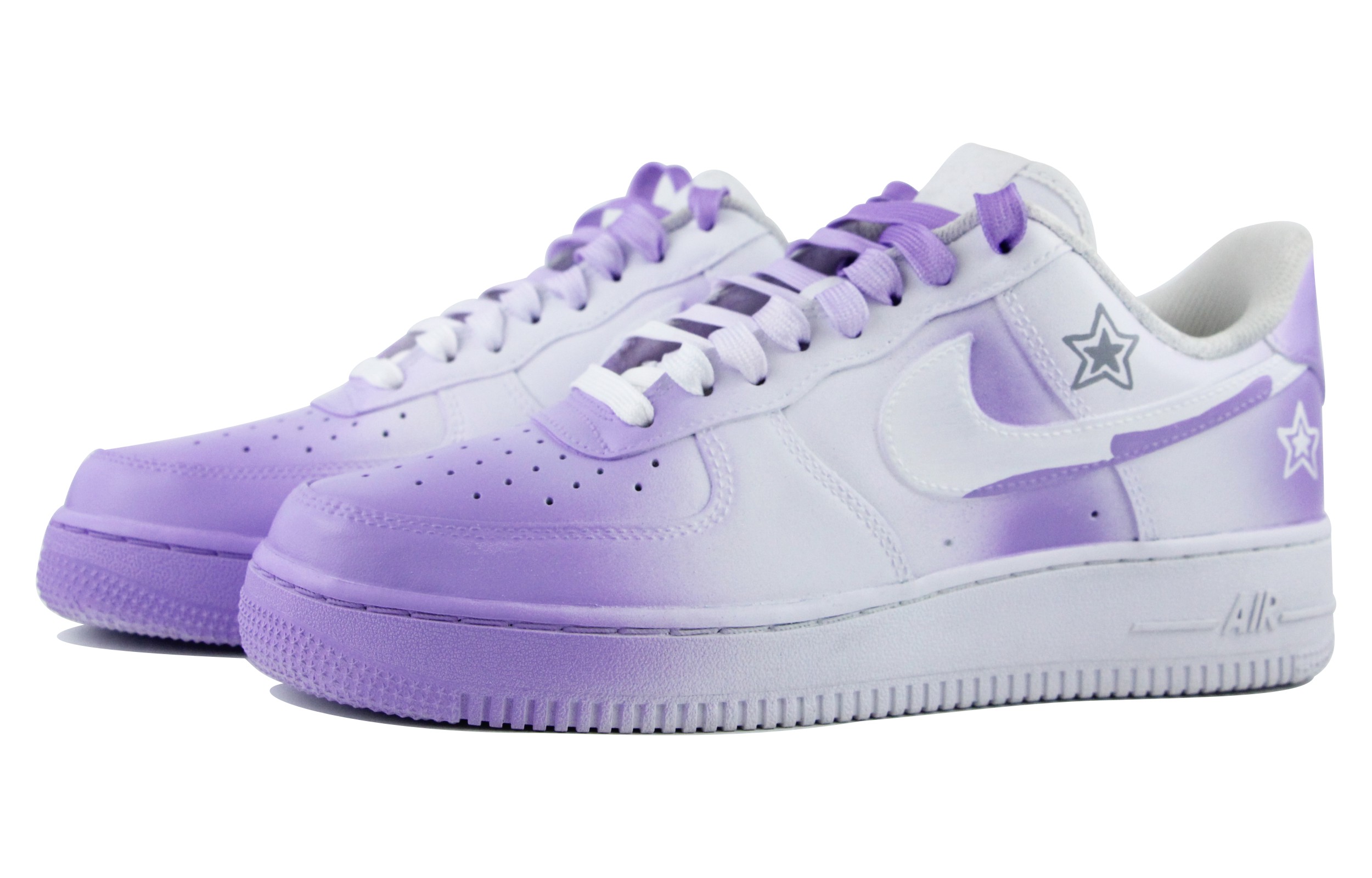 Shop Zapatillas Nike Air Force 1 Low 'Púrpura Termocrámico Estrella' CW2288-111(Team39-AMY71紫星)