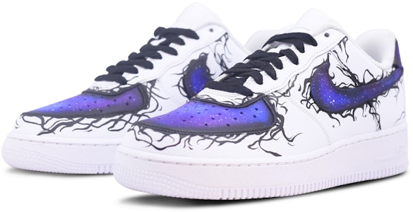 나이키 에어포스 1 로우 '블랙홀 갤럭시 커스텀' CW2288-111(Team-Four荆棘黑洞白QD) Lookbook 나이키 에어포스 1 로우 '블랙홀 갤럭시 커스텀' CW2288-111(Team-Four荆棘黑洞白QD)