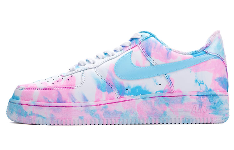 [Custom Shoes] Nike Air Force 1 Low 'Tie-Dye Neon City'