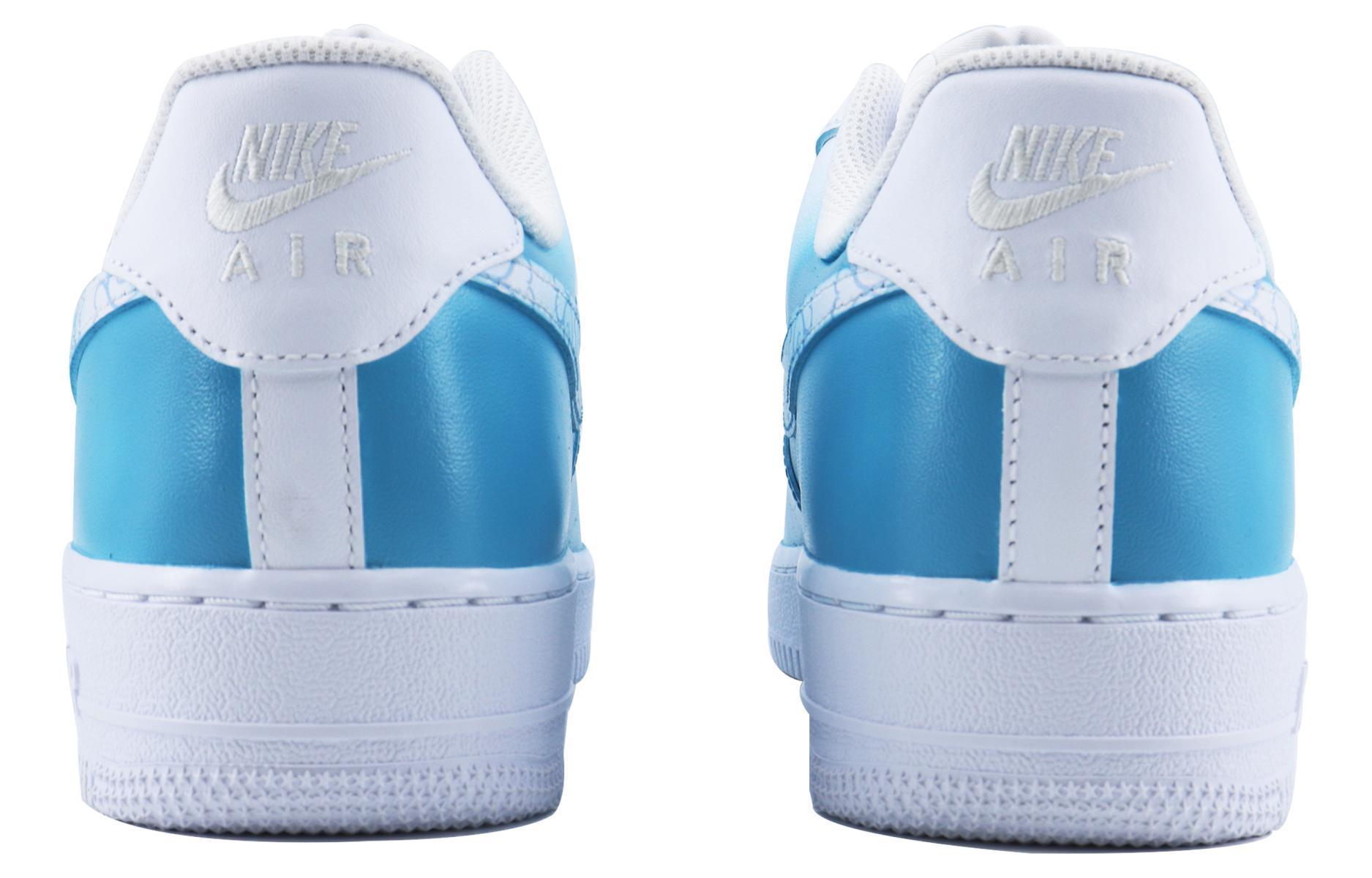 Purchase [カスタムシューズ] ナイキ エア フォース 1 ロー「トラディショナル ブルー グラデーション」 CW2288-111（Team168-品月）