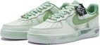 Lookbook 【訂製球鞋】Nike Air Force 1 Low 牛角尖 夢頻情緒色彩 極簡主義 清爽 防滑減震 低筒 板鞋 GS 綠白
