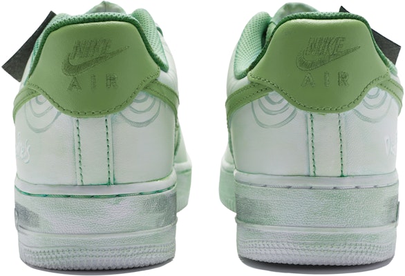 【訂製球鞋】Nike Air Force 1 Low 牛角尖 夢頻情緒色彩 極簡主義 清爽 防滑減震 低筒 板鞋 GS 綠白 Shop 【訂製球鞋】Nike Air Force 1 Low 牛角尖 夢頻情緒色彩 極簡主義 清爽 防滑減震 低筒 板鞋 GS 綠白