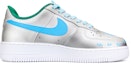 Order 【訂製球鞋】 Nike Air Force 1 Low Tyrande 暗夜精靈 夜光 貼皮 珠光 低筒 板鞋 男款 白灰藍綠