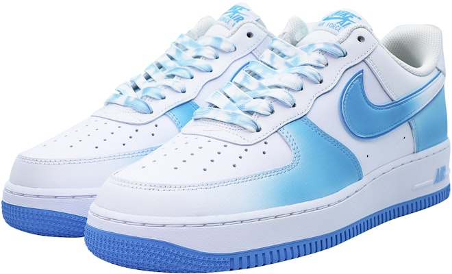 【客製球鞋】Nike Air Force 1 Low 空軍 雲捲雲舒 藍天白雲 小清新 校園風簡約百搭 低筒 板鞋 男款 大學藍 Lookbook 【客製球鞋】Nike Air Force 1 Low 空軍 雲捲雲舒 藍天白雲 小清新 校園風簡約百搭 低筒 板鞋 男款 大學藍