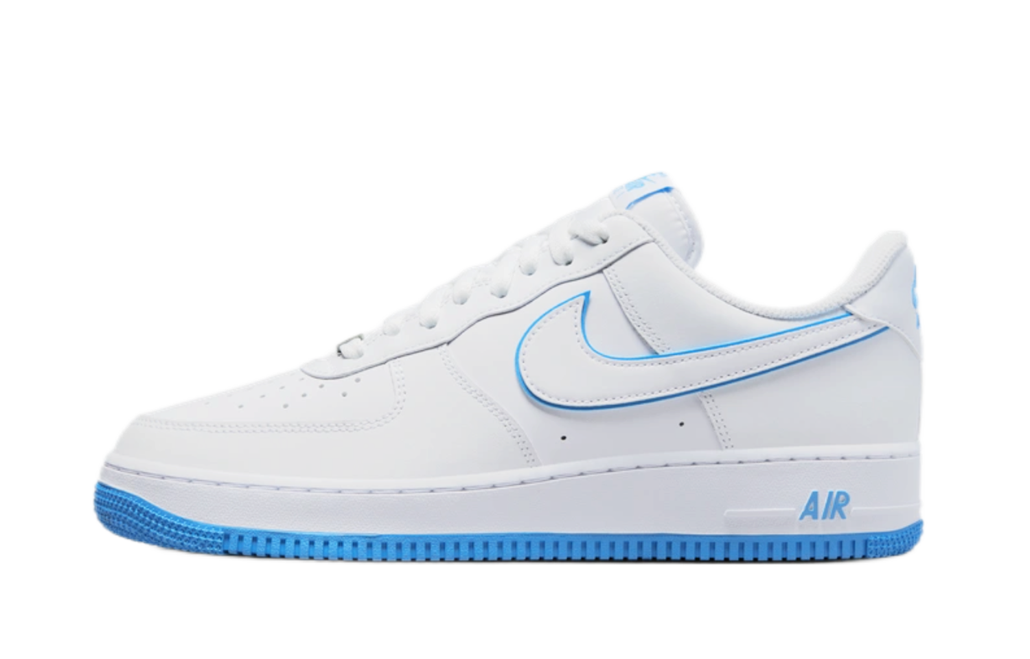 Details for 【定制鞋】耐克空军一号低帮‘大学蓝-多云天空’ DV0788-101(Team48-云卷云舒)