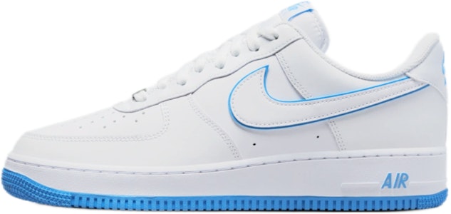 【客製球鞋】Nike Air Force 1 Low 空軍 雲捲雲舒 藍天白雲 小清新 校園風簡約百搭 低筒 板鞋 男款 大學藍 Details for 【客製球鞋】Nike Air Force 1 Low 空軍 雲捲雲舒 藍天白雲 小清新 校園風簡約百搭 低筒 板鞋 男款 大學藍