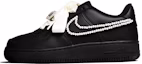 Buy 나이키 에어포스 1 로우 '발렌타인 진주 실크' (Nike AF1 로우 '발렌타인 진주' also works) 314192-009(TeamP-女款情人节珍珠钻石黑白)