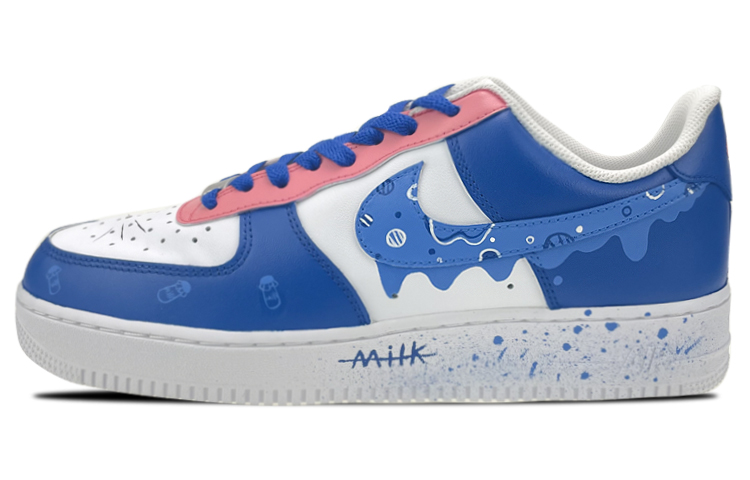 Buy [Kasut Custom] Nike Air Force 1 Low 'Hari Valentine Botol Susu Graffiti' CW2288-111(Team叁-男款奶瓶S-BOX)
