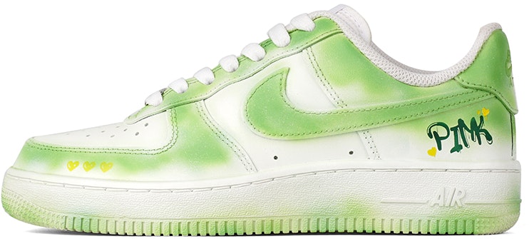 custom-shoes-nike-air-force-1-low-valentine-s-day-graffiti-white-green