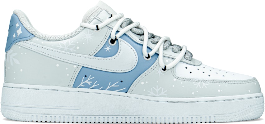 【訂製球鞋】Nike Air Force 1 Low 冰雪限定禮盒 情人節 愛情製造 解構 低幫 板鞋 GS 冰藍 Order 【訂製球鞋】Nike Air Force 1 Low 冰雪限定禮盒 情人節 愛情製造 解構 低幫 板鞋 GS 冰藍
