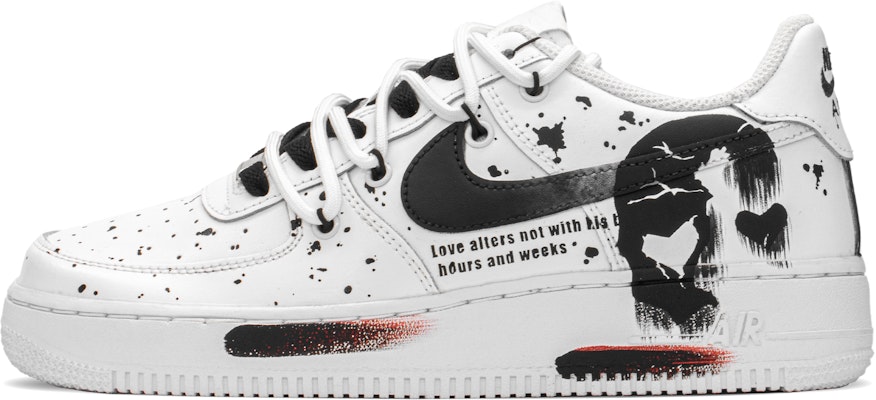 나이키 에어포스 1 로우 '발렌타인 해골' 스페셜 에디션 DH2920-111(TeamA-AF黑白骷髅女S-BOX) Order 나이키 에어포스 1 로우 '발렌타인 해골' 스페셜 에디션 DH2920-111(TeamA-AF黑白骷髅女S-BOX)