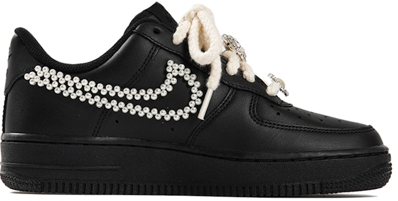 【定制鞋】耐克 Air Force 1 低帮 情人节双珍珠钩钻石爱心 314192-009(TeamP-双层女款珍珠) Order 【定制鞋】耐克 Air Force 1 低帮 情人节双珍珠钩钻石爱心 314192-009(TeamP-双层女款珍珠)