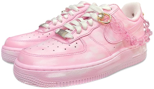 【定製球鞋】 Nike Air Force 1 Low 空軍一號 浸染 情人節 酒精 刮刮樂 低幫 板鞋 男款 粉色 Lookbook 【定製球鞋】 Nike Air Force 1 Low 空軍一號 浸染 情人節 酒精 刮刮樂 低幫 板鞋 男款 粉色