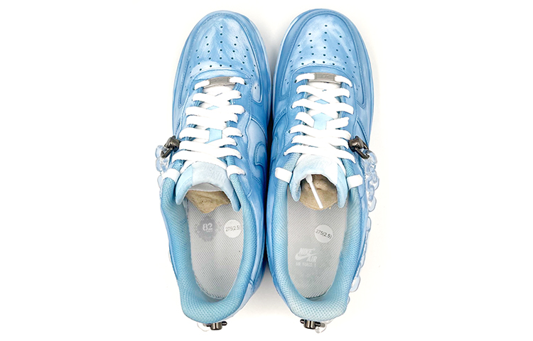 Shop 【定制鞋款】耐克空军一号低帮“情人节刮刮乐蓝色” 315122-111(TeamE-情人节浸染酒精刮刮乐蓝色)