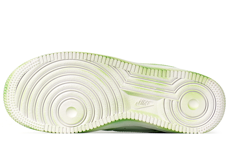 Purchase [定制鞋款] 耐克空军一号低帮“情人节涂鸦白绿” CW2288-111(Team拾柒-男款低帮喷绘板鞋白绿)