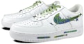 Lookbook 【定制球鞋】Nike Air Force 1 Low 07 空軍一號 梵高 鳶尾花 藝術 油畫 塗鴉 低幫 板鞋 男款 白藍綠