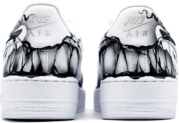 【カスタムシューズ】ナイキ エア フォース 1 ロー 'ヴェノム ディストレスト' CW2288-111(TeamR-男款喷涂手绘毒液) Shop 【カスタムシューズ】ナイキ エア フォース 1 ロー 'ヴェノム ディストレスト' CW2288-111(TeamR-男款喷涂手绘毒液)