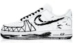 Buy カスタム Nike Air Force 1 Low "ヴェノム" (黒白) CW2288-111(Team肆-空军反毒液)
