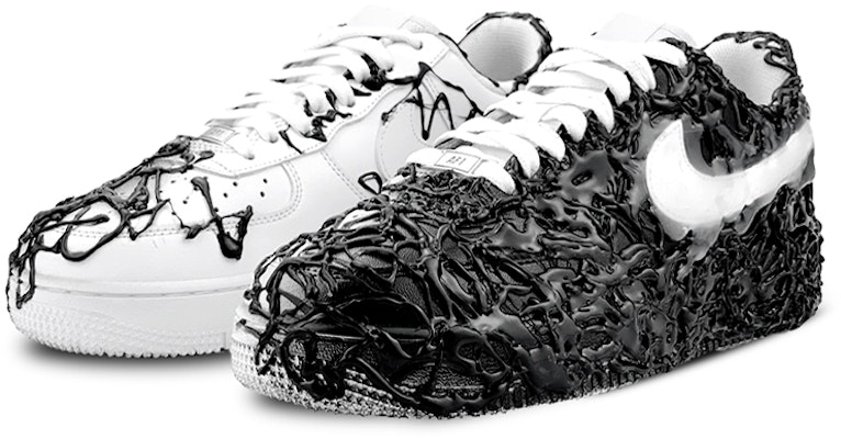 나이키 에어포스 1 로우 '베놈 컷어웨이' (Nike AF1 로우 '베놈'도 가능) CW2288-111(TeamY-超级英雄毒液) Details for 나이키 에어포스 1 로우 '베놈 컷어웨이' (Nike AF1 로우 '베놈'도 가능) CW2288-111(TeamY-超级英雄毒液)