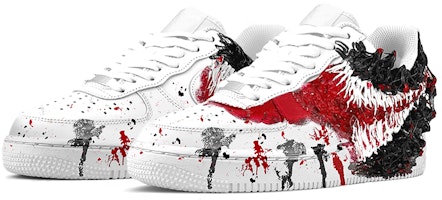 Zapatillas Nike Air Force 1 Low 'Venom vs Cthulhu - Estilo Cómic' CW2288-111(TeamY-男款漫威超级英雄毒液黑红) Lookbook Zapatillas Nike Air Force 1 Low 'Venom vs Cthulhu - Estilo Cómic' CW2288-111(TeamY-男款漫威超级英雄毒液黑红)