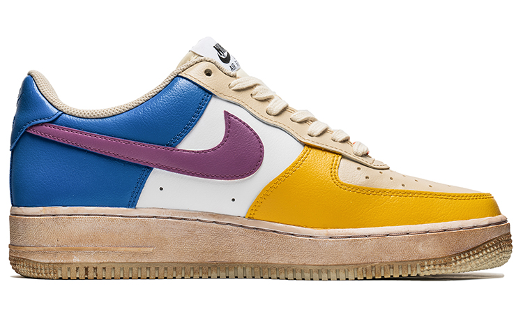 Order Zapatillas Nike Air Force 1 Low 'Pintura al Óleo Vintage Blanco-Amarillo' DZ2771-121(TeamB-人物油画)