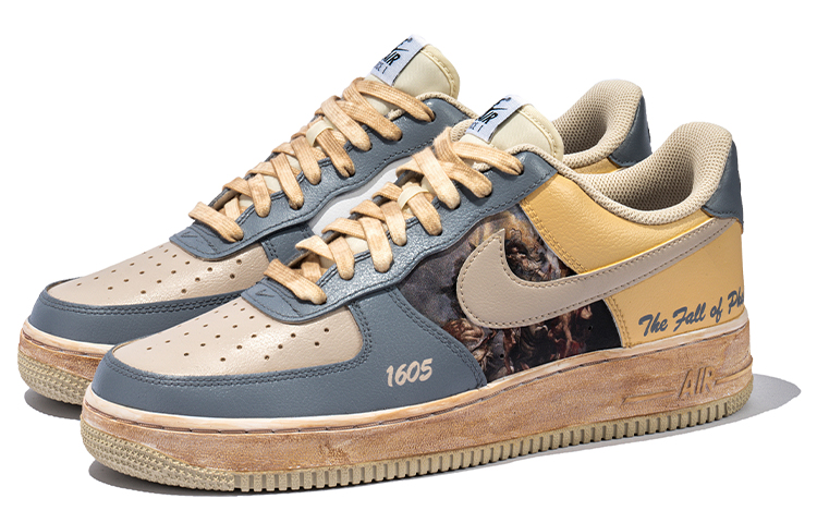 [Custom Shoes] Nike Air Force 1 Low 'Vintage Oil Painting - Armarong's Battle' 圖 3