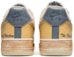 Shop 【定制球鞋】 Nike Air Force 1 Low 07 野鶴制造 空軍一號 復古油畫風主題 阿瑪戎之戰 做舊 禮盒 低幫 板鞋 男女同款 米藍黃