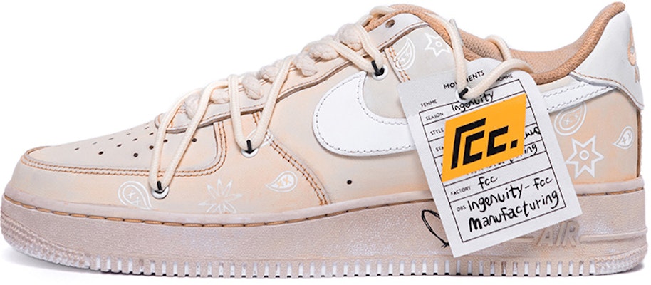 【定制鞋款】耐克空军1号低帮 '复古粉白佩斯利' CW2288-111(Team31-男款复古腰果花茶棕) Buy 【定制鞋款】耐克空军1号低帮 '复古粉白佩斯利' CW2288-111(Team31-男款复古腰果花茶棕)