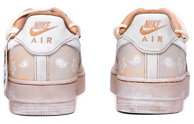 Shop 【定制鞋款】耐克空军1号低帮 '复古粉白佩斯利' CW2288-111(Team31-男款复古腰果花茶棕)