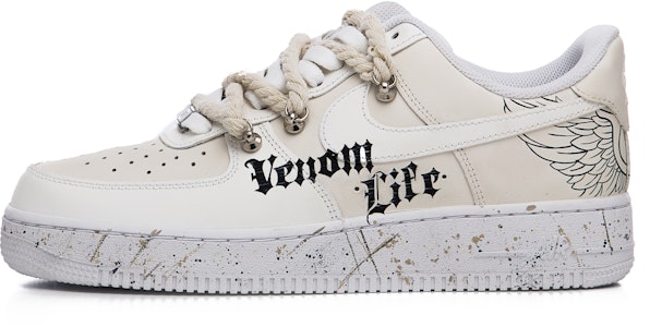 【客製化球鞋】Nike Air Force 1 Low 美式復古街頭低筒板鞋 男款 米白 Buy 【客製化球鞋】Nike Air Force 1 Low 美式復古街頭低筒板鞋 男款 米白