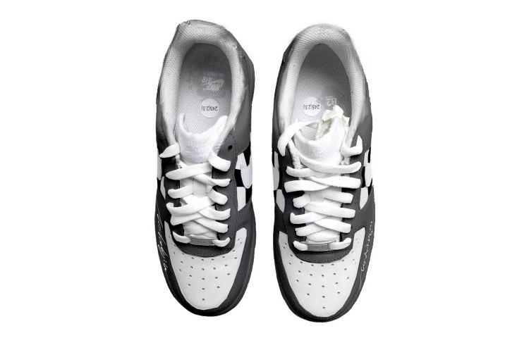 Lookbook Nike Air Force 1 Low "Checkerboard Valentine" (Personalizadas) CW2288-111(Team拾玖-黑十字架S-BOX)