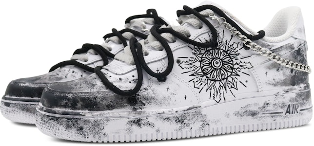 Nike AF1 ロー "バーチャルリアリズム ソーラートーテム" (カスタム) CW2288-111(Team8-男款虚实主义灰白) Lookbook Nike AF1 ロー "バーチャルリアリズム ソーラートーテム" (カスタム) CW2288-111(Team8-男款虚实主义灰白)