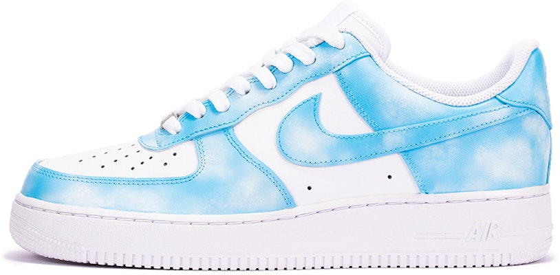 【定制球鞋】 Nike Air Force 1 Low 水洗 低幫 板鞋 男款 北卡藍 Buy 【定制球鞋】 Nike Air Force 1 Low 水洗 低幫 板鞋 男款 北卡藍
