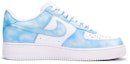 Order 【定制球鞋】 Nike Air Force 1 Low 水洗 低幫 板鞋 男款 北卡藍