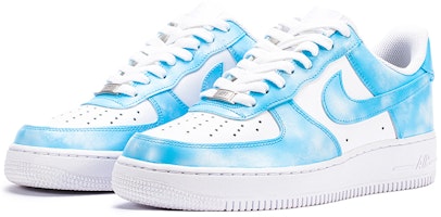 【定制球鞋】 Nike Air Force 1 Low 水洗 低幫 板鞋 男款 北卡藍 Lookbook 【定制球鞋】 Nike Air Force 1 Low 水洗 低幫 板鞋 男款 北卡藍
